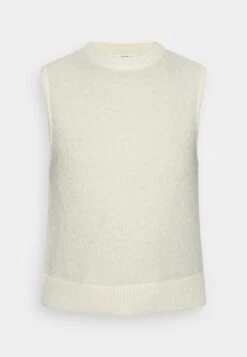 Marc O'Polo SLEEVELESS ROUND NECK - Strickpullover - Frosty Sand Melange 11 Marc O'Polo SLEEVELESS ROUND NECK - Strickpullover - Frosty Sand Melange -Mode Familie 79001bfe50764b1aad2ec378eef48cb8