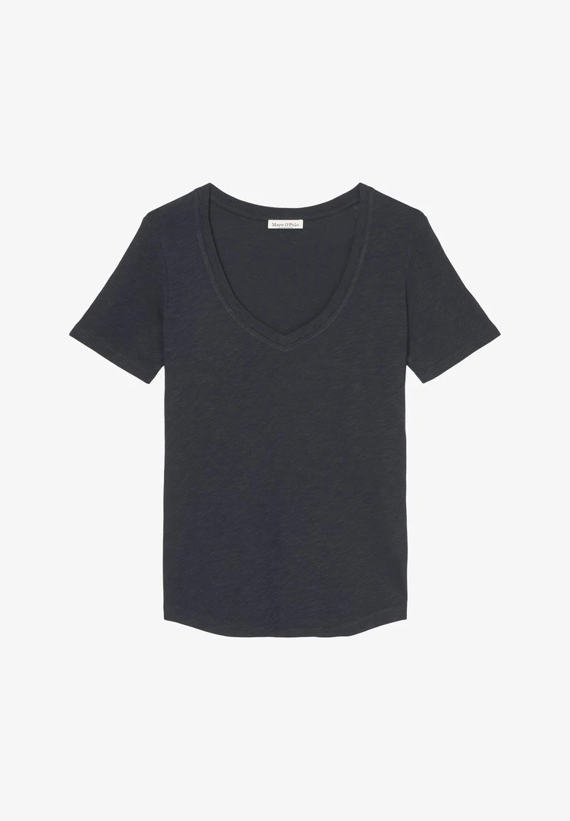 Marc O'Polo V-NECK REGULAR - T-Shirt Basic - Deep Blue Sea 6 Marc O'Polo V-NECK REGULAR - T-Shirt Basic - Deep Blue Sea – Bild 6
