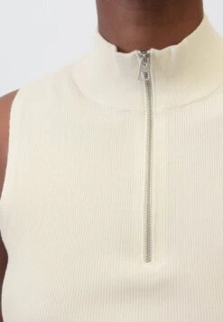 Marc O'Polo ÄRMELLOSES ZIP-TROYER SHAPED - Top - Chalky Sand -Mode Familie 79ead144f9514d88ad8885000104ae3c
