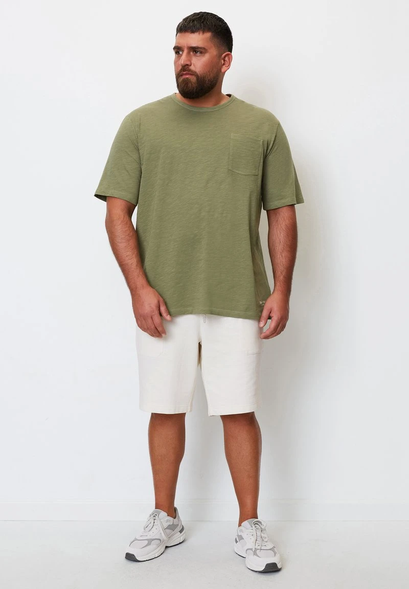 Marc O'Polo SLUB REGULAR - T-Shirt Basic - Olive 2 Marc O'Polo SLUB REGULAR - T-Shirt Basic - Olive – Bild 2