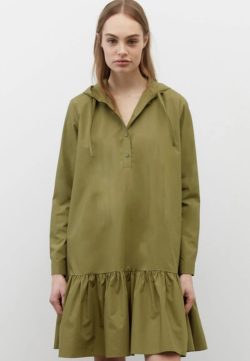 Marc O'Polo DENIM DRESS HOODED LONGSLEEVE - Blusenkleid - Palo Verde 6 Marc O'Polo DENIM DRESS HOODED LONGSLEEVE - Blusenkleid - Palo Verde – Bild 6