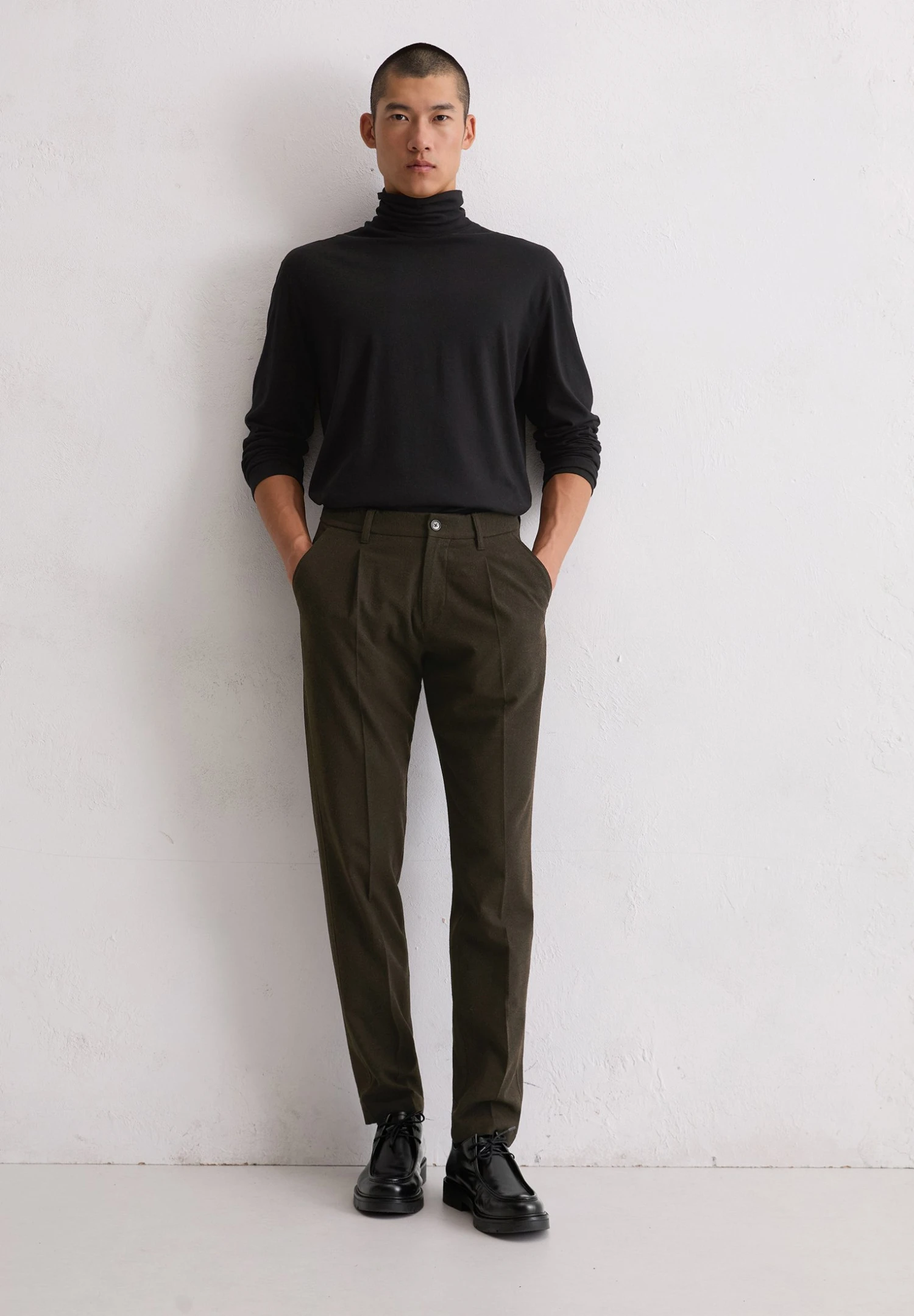 Marc O'Polo ROLLKRAGEN-LONGSLEEVE REGULAR AUS - Long Sleeved Top - Black 2 Marc O'Polo ROLLKRAGEN-LONGSLEEVE REGULAR AUS - Long Sleeved Top - Black – Bild 2