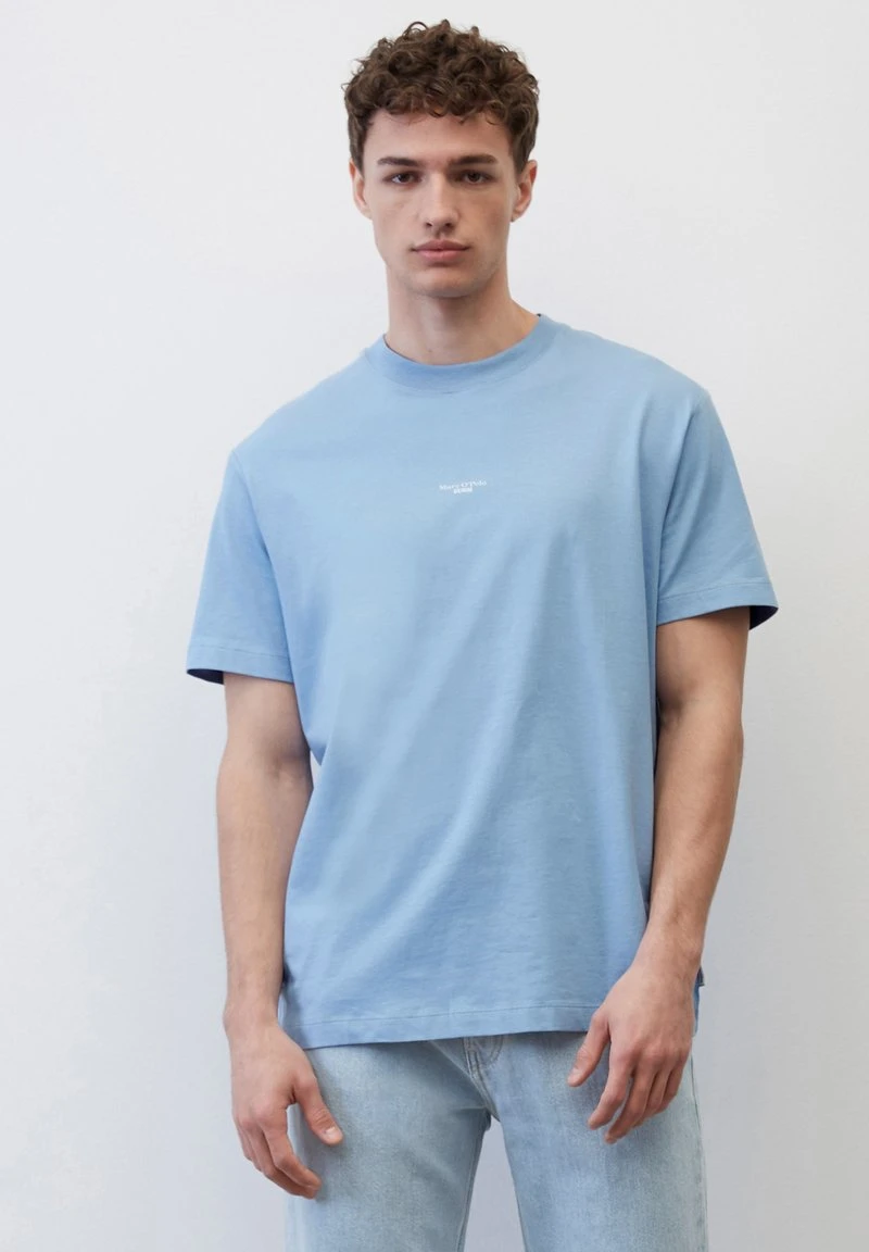 Marc O'Polo DENIM AUS SOFTER - T-Shirt Basic - Blue Clay 1 Marc O'Polo DENIM AUS SOFTER - T-Shirt Basic - Blue Clay
