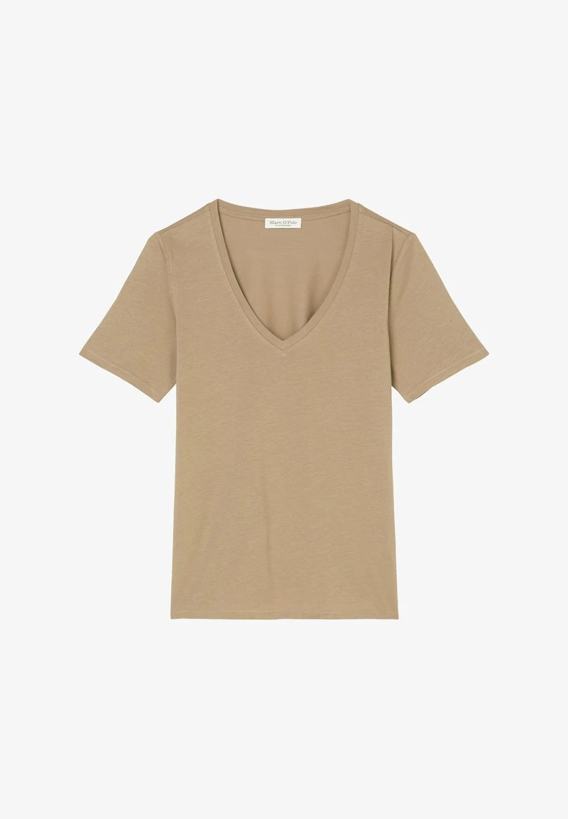 Marc O'Polo V NECK REGULAR - T-Shirt Basic - Dusty Earth 6 Marc O'Polo V NECK REGULAR - T-Shirt Basic - Dusty Earth – Bild 6