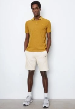 Marc O'Polo KURZARM-SHAPED IN SOFTER SLUB-QUALI - Poloshirt - Autumn Hay 10 Marc O'Polo KURZARM-SHAPED IN SOFTER SLUB-QUALI - Poloshirt - Autumn Hay -Mode Familie 802bc84d9f0f4ce19fed5466dc7428e8