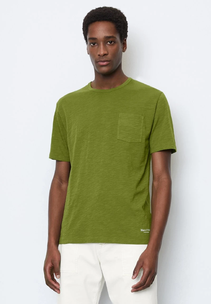 Marc O'Polo REGULAR - T-Shirt Basic - Cargo Khaki 1 Marc O'Polo REGULAR - T-Shirt Basic - Cargo Khaki