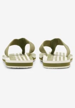 Marc O'Polo BEACH-MIT-MUSTER - Zehentrenner - Oliv -Mode Familie 80c5deea3f1e4001b6bab39e6639adbc