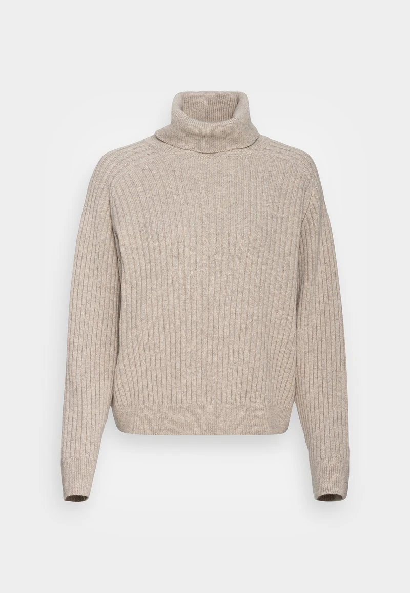 Marc O'Polo LONGSLEEVE TURTLE NECK - Strickpullover - Winter Sand Melange 1 Marc O'Polo LONGSLEEVE TURTLE NECK - Strickpullover - Winter Sand Melange