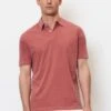Marc O'Polo SHORT SLEEVE LOGO ARTWORK AT CHEST STRAIGHT - Poloshirt - Tall Poppy