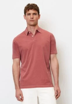 Marc O'Polo SHORT SLEEVE LOGO ARTWORK AT CHEST STRAIGHT - Poloshirt - Tall Poppy