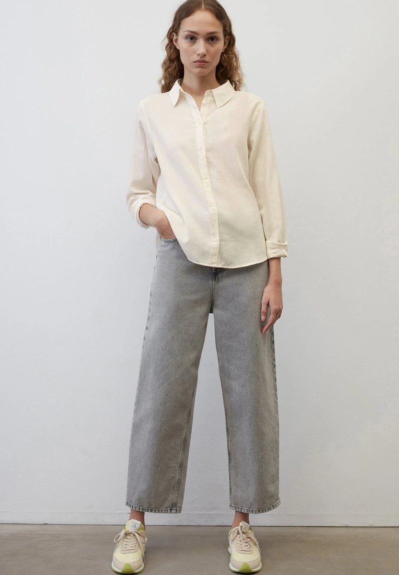 Marc O'Polo SLIM-FIT - Hemdbluse - White Cotton 5 Marc O'Polo SLIM-FIT - Hemdbluse - White Cotton – Bild 5