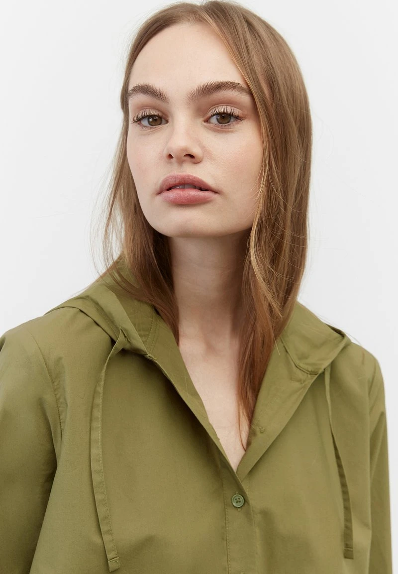 Marc O'Polo DENIM DRESS HOODED LONGSLEEVE - Blusenkleid - Palo Verde 4 Marc O'Polo DENIM DRESS HOODED LONGSLEEVE - Blusenkleid - Palo Verde – Bild 4