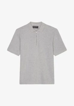 Marc O'Polo REGULAR MIT FEINER-STRUKTUR - Poloshirt - Silver Gray Melange 11 Marc O'Polo REGULAR MIT FEINER-STRUKTUR - Poloshirt - Silver Gray Melange -Mode Familie 83020cd0a15146cc87897a470f776e70