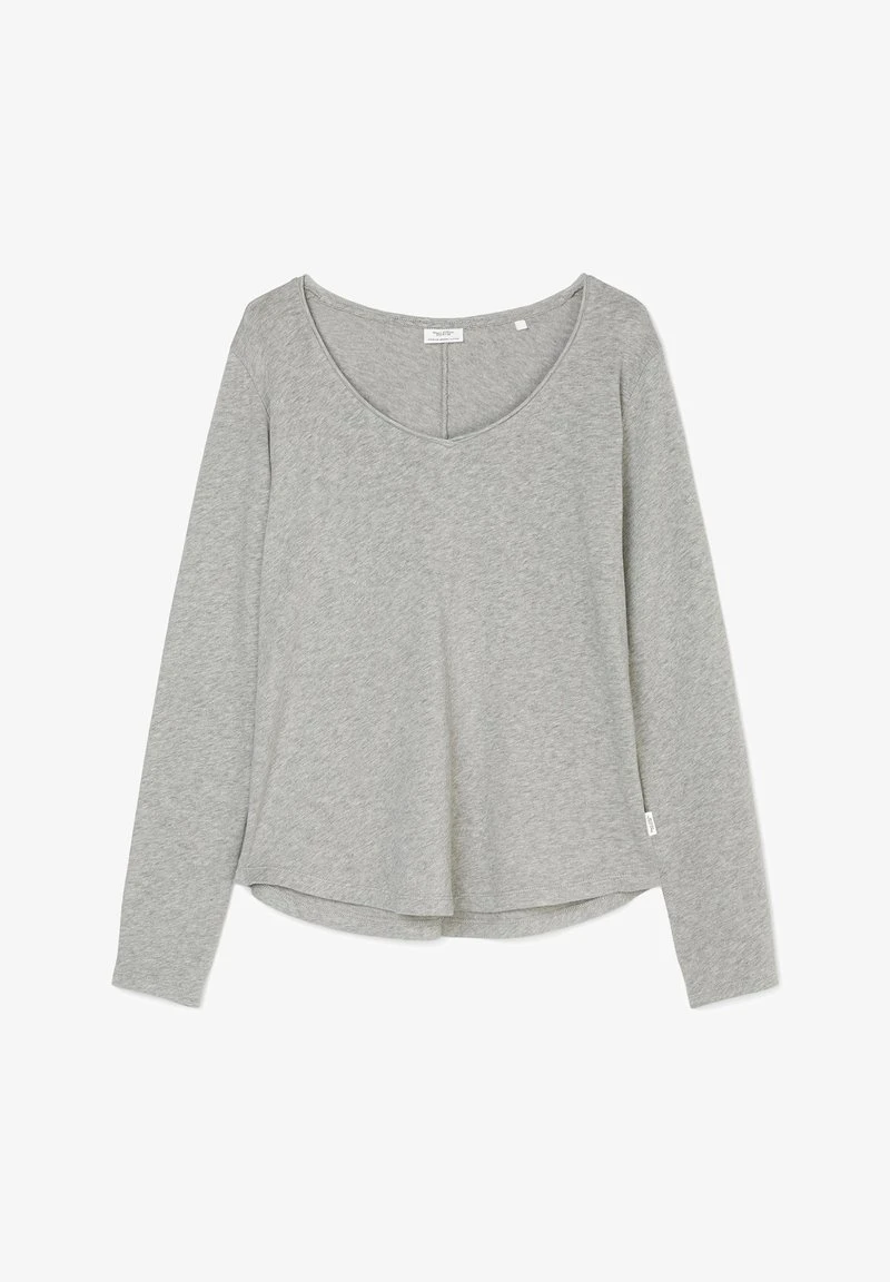 Marc O'Polo DENIM LONGSLEEVE V-NECK - Langarmshirt - Stone Melange 6 Marc O'Polo DENIM LONGSLEEVE V-NECK - Langarmshirt - Stone Melange – Bild 6