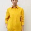 Marc O'Polo AUS PAPER-TOUCH - Hemdbluse - Morning Sun