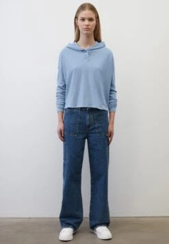 Marc O'Polo DENIM CROPPED AUS SOFTEM - Kapuzenpullover - Soft Sky Blue 10 Marc O'Polo DENIM CROPPED AUS SOFTEM - Kapuzenpullover - Soft Sky Blue -Mode Familie 84d39247e0dc4dca815295969a68082e