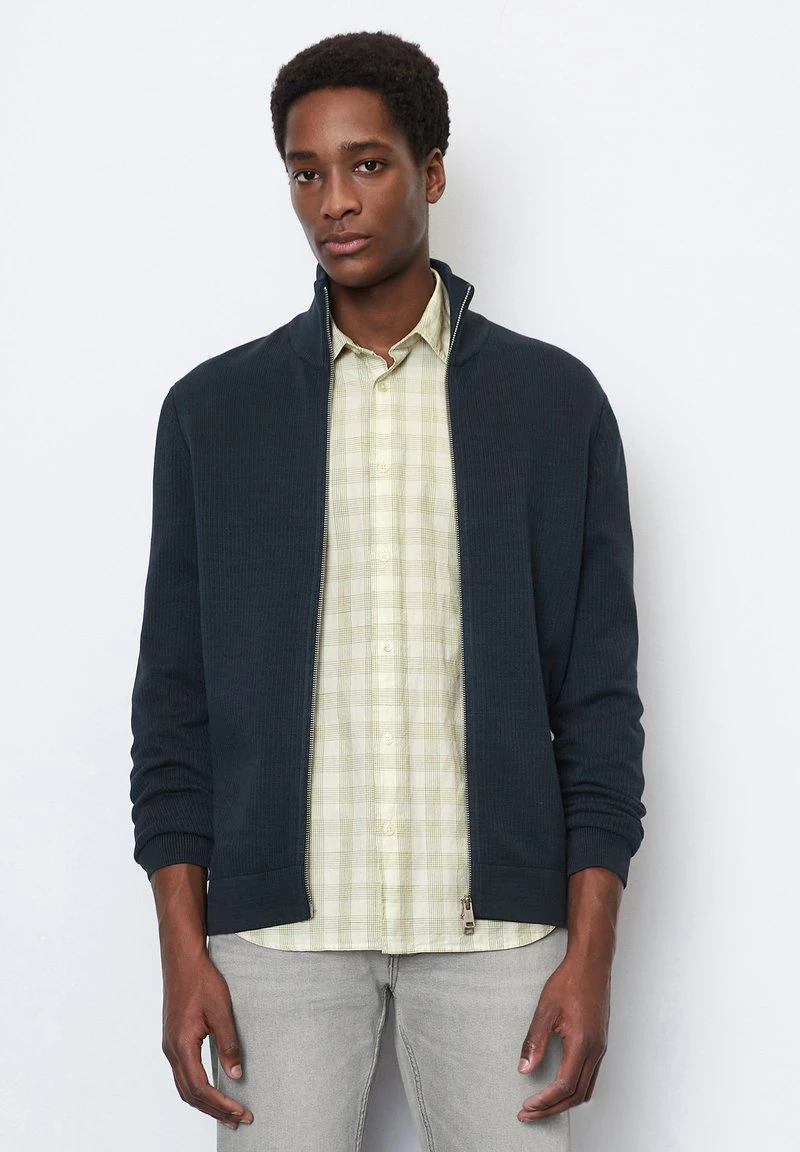 Marc O'Polo REGULAR - Strickjacke - Dark Navy 1 Marc O'Polo REGULAR - Strickjacke - Dark Navy
