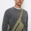 Marc O'Polo LEICHTE - Gürteltasche - Olive