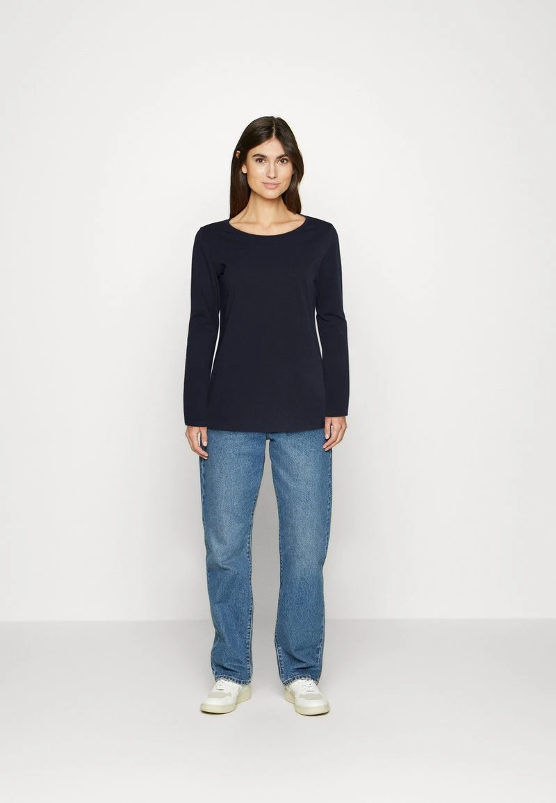 Marc O'Polo LONG SLEEVE ROUND NECK - Langarmshirt - Manic Midnight 2 Marc O'Polo LONG SLEEVE ROUND NECK - Langarmshirt - Manic Midnight – Bild 2