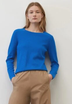 Marc O'Polo REGULAR AUS ORGANIC - Strickpullover - Vibrant Blue