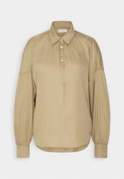 Marc O'Polo BLOUSE LONG FEMININE SLEEVE SLIT AT NECK MODERN VOLUME SHAPE - Bluse - Sand -Mode Familie 869738126fc74f2db55f2198cab3e30b
