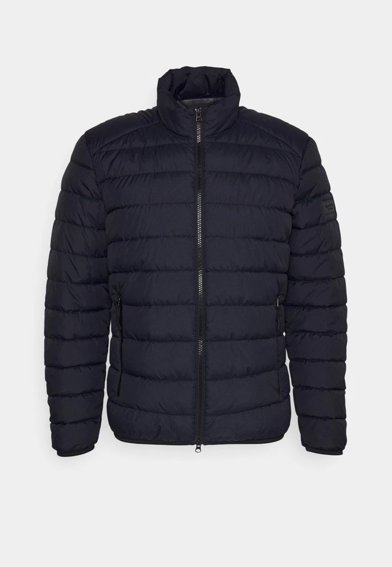 Marc O'Polo JACKET REGULAR FIT REPREVE STAND UP COLLAR 2WAY VISLON - Übergangsjacke - Dark Night 5 Marc O'Polo JACKET REGULAR FIT REPREVE STAND UP COLLAR 2WAY VISLON - Übergangsjacke - Dark Night – Bild 5