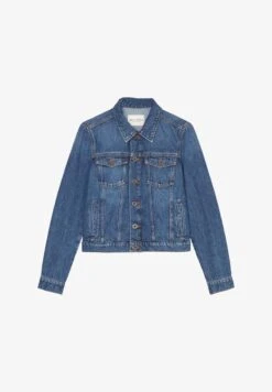 Marc O'Polo KLASSISCHE REGULAR AUS ORGANIC - Jeansjacke - Vintage Dark Blue Wash 11 Marc O'Polo KLASSISCHE REGULAR AUS ORGANIC - Jeansjacke - Vintage Dark Blue Wash -Mode Familie 888e62a245b248428e2bb85a2bb6dc7f