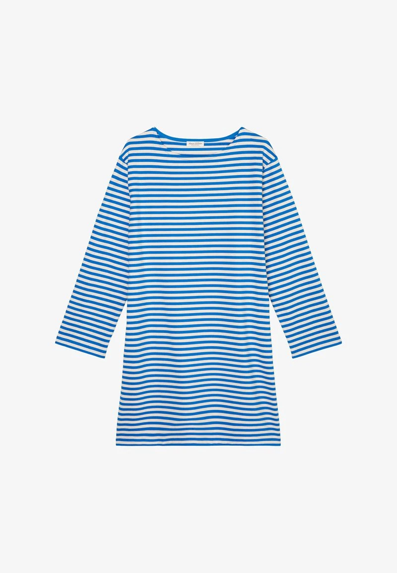 Marc O'Polo HEAVY STREIFEN - Jerseykleid - Multi Vibrant Blue 6 Marc O'Polo HEAVY STREIFEN - Jerseykleid - Multi Vibrant Blue – Bild 6