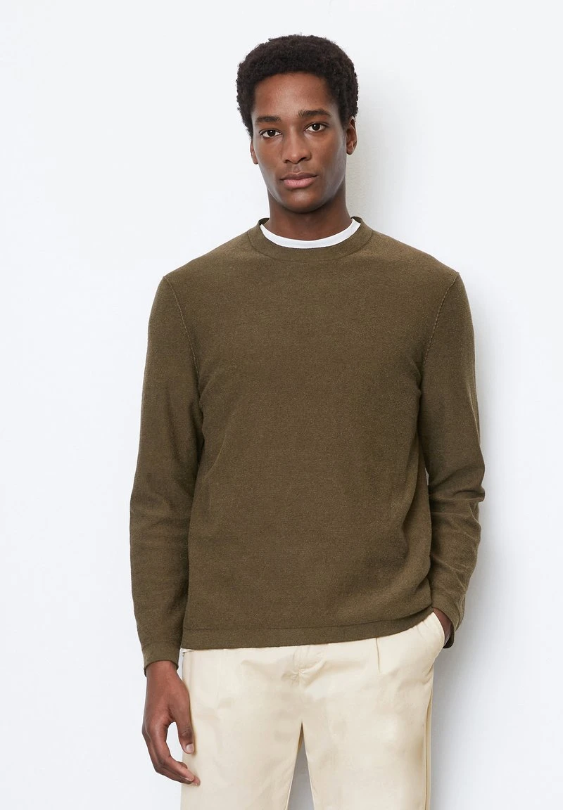 Marc O'Polo LANGARM REGULAR - Strickpullover - Old Spice 1 Marc O'Polo LANGARM REGULAR - Strickpullover - Old Spice