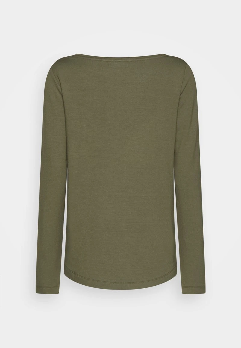 Marc O'Polo V-NECK - Langarmshirt - Wild Olive 2 Marc O'Polo V-NECK - Langarmshirt - Wild Olive – Bild 2