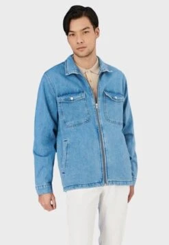 Marc O'Polo DENIM Jeansjacke - Multi Light Blue Worn 9 Marc O'Polo DENIM Jeansjacke - Multi Light Blue Worn -Mode Familie 8b863bc1ea494de2bfd17af5acf2e605