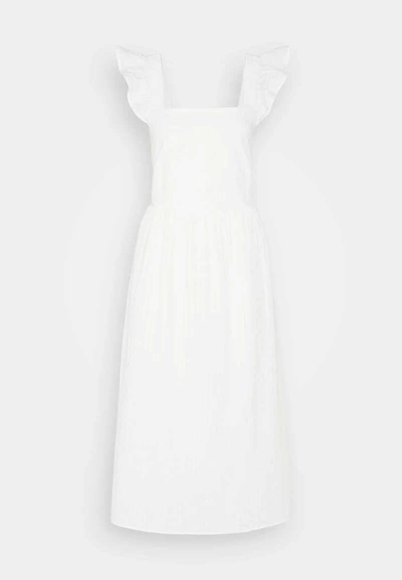 Marc O'Polo DENIM DRESS FRILL SLEEVE - Freizeitkleid - Egg White 5 Marc O'Polo DENIM DRESS FRILL SLEEVE - Freizeitkleid - Egg White – Bild 5