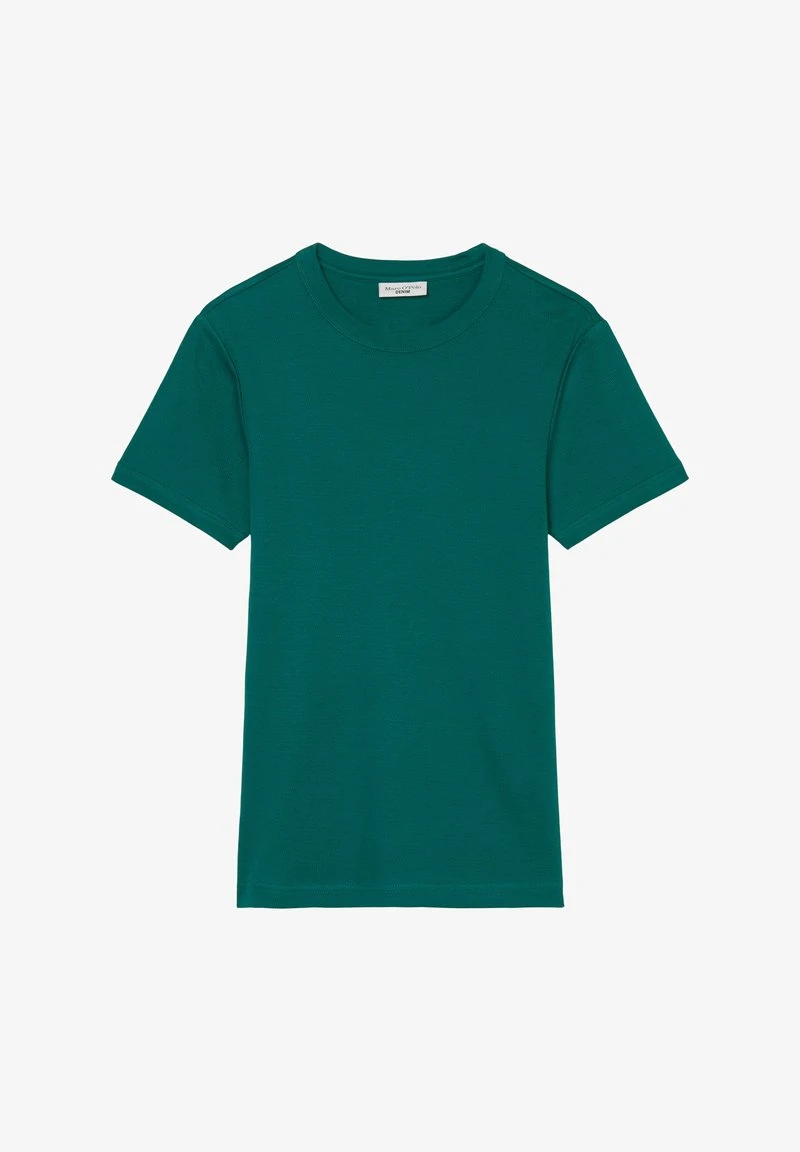 Marc O'Polo DENIM RUNDHALS MIT STRUKTUR AUS - T-Shirt Basic - Green 6 Marc O'Polo DENIM RUNDHALS MIT STRUKTUR AUS - T-Shirt Basic - Green – Bild 6