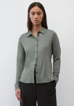 Marc O'Polo REGULAR - Hemdbluse - Deep Lake Green