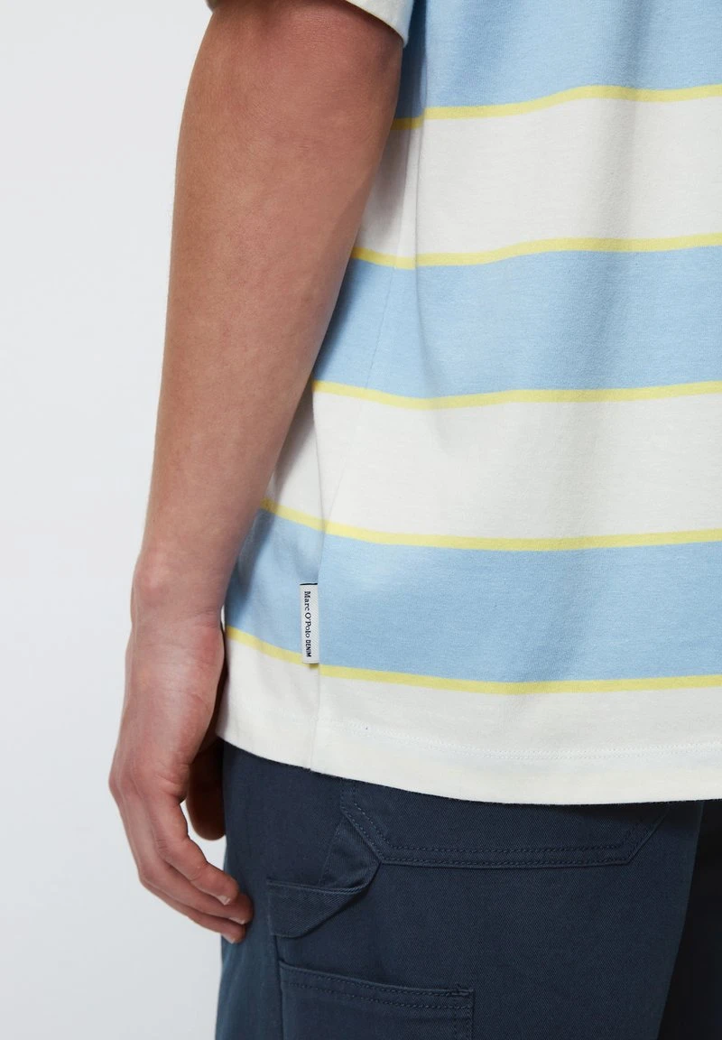 Marc O'Polo DENIM GESTREIFTES OVERSIZE AUS REINER BIO BA - T-Shirt Print - Multi Sea Holly 4 Marc O'Polo DENIM GESTREIFTES OVERSIZE AUS REINER BIO BA - T-Shirt Print - Multi Sea Holly – Bild 4