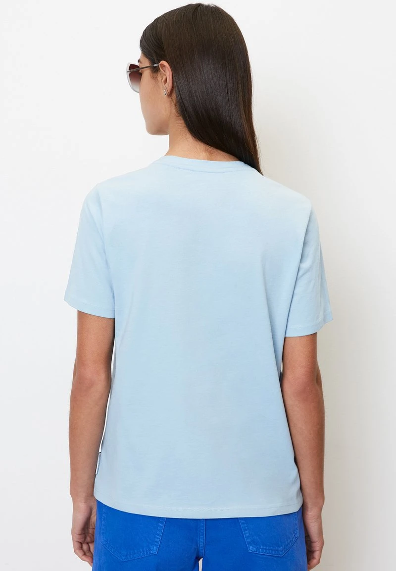 Marc O'Polo DENIM LOGO- REGULAR AUS SOFTEM SINGLE - T-Shirt Basic - Sea Holly 3 Marc O'Polo DENIM LOGO- REGULAR AUS SOFTEM SINGLE - T-Shirt Basic - Sea Holly – Bild 3