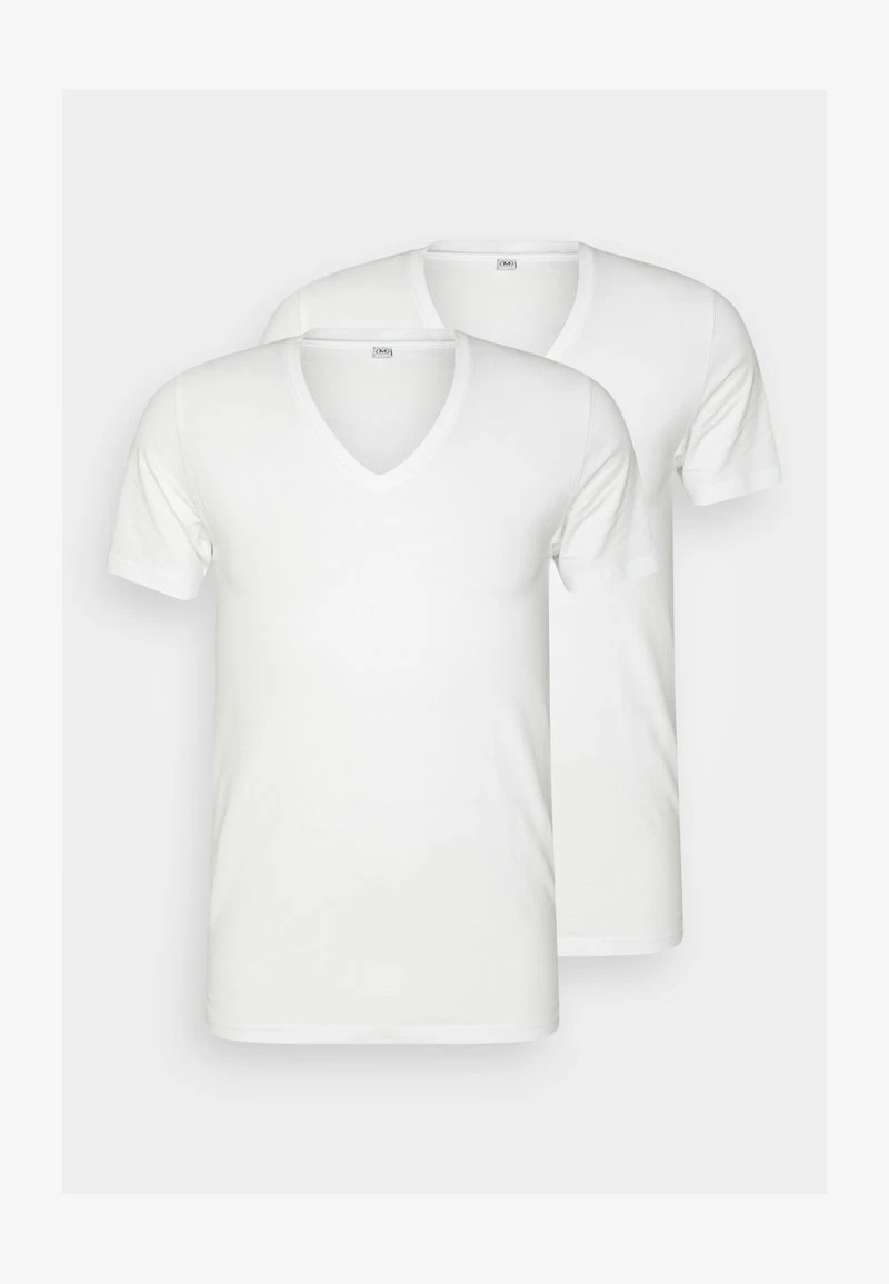 Marc O'Polo ESSENTIALS 2 PACK V NECK SHIRT - Unterhemd/-shirt - White 4 Marc O'Polo ESSENTIALS 2 PACK V NECK SHIRT - Unterhemd/-shirt - White – Bild 4