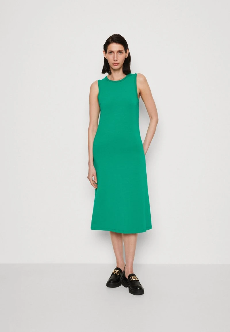 Marc O'Polo SLEEVE LESS EASY FIT - Jerseykleid - Vivid Green 1 Marc O'Polo SLEEVE LESS EASY FIT - Jerseykleid - Vivid Green