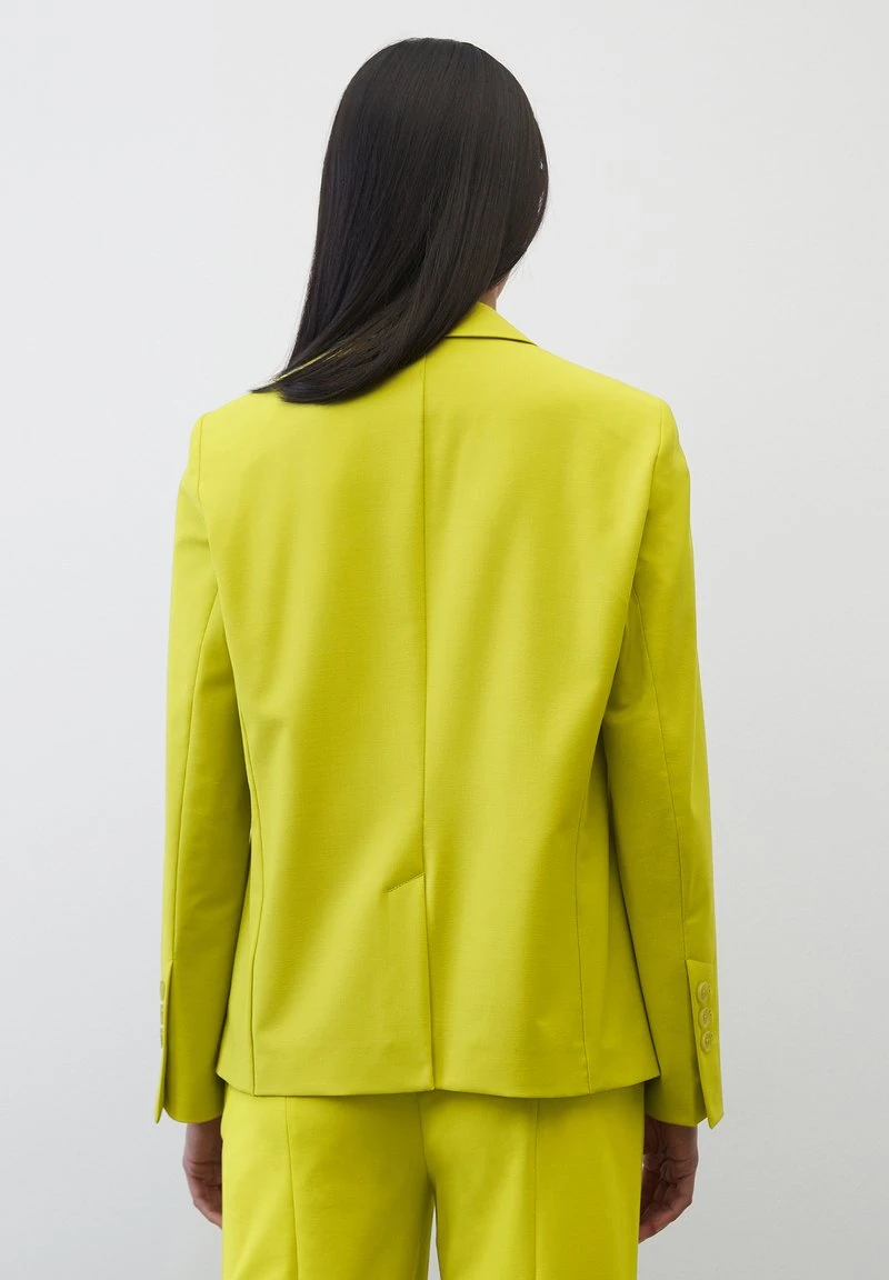 Marc O'Polo REGULAR CROPPED AUS STRET - Blazer - Lime Green 2 Marc O'Polo REGULAR CROPPED AUS STRET - Blazer - Lime Green – Bild 2