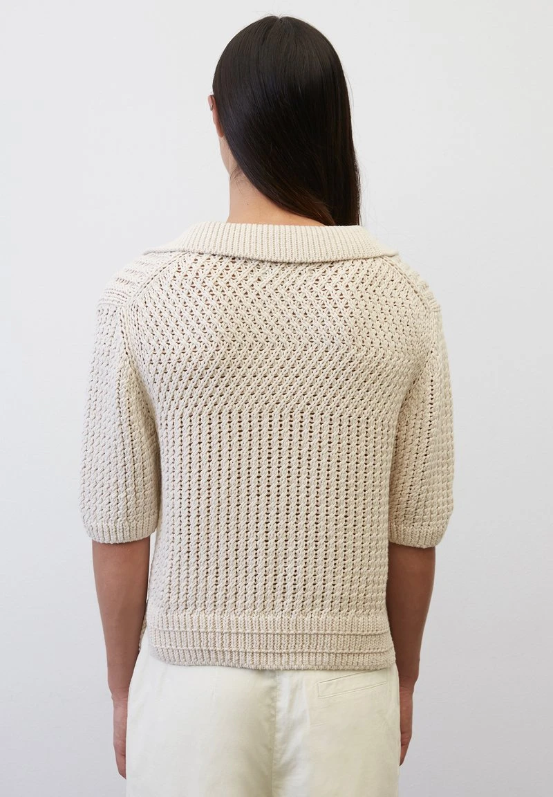 Marc O'Polo Poloshirt - Chalky Sand 2 Marc O'Polo Poloshirt - Chalky Sand – Bild 2