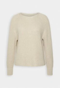 Marc O'Polo PULLOVER LONGSLEEVE ROUND NECK - Strickpullover - Frosty Sand Melange 11 Marc O'Polo PULLOVER LONGSLEEVE ROUND NECK - Strickpullover - Frosty Sand Melange -Mode Familie 8fa03d1e376a4448a9659bddc57bb8a2