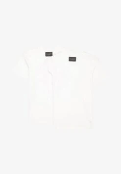 Marc O'Polo 2ER PACK ESSENTIALS - Unterhemd/-shirt - Weiß -Mode Familie 905c53783569486bad71a268c228b71d