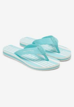 Marc O'Polo BEACH-MIT-MUSTER - Zehentrenner - Sea Blue -Mode Familie 9090d56482324c57b97011e8c715893b