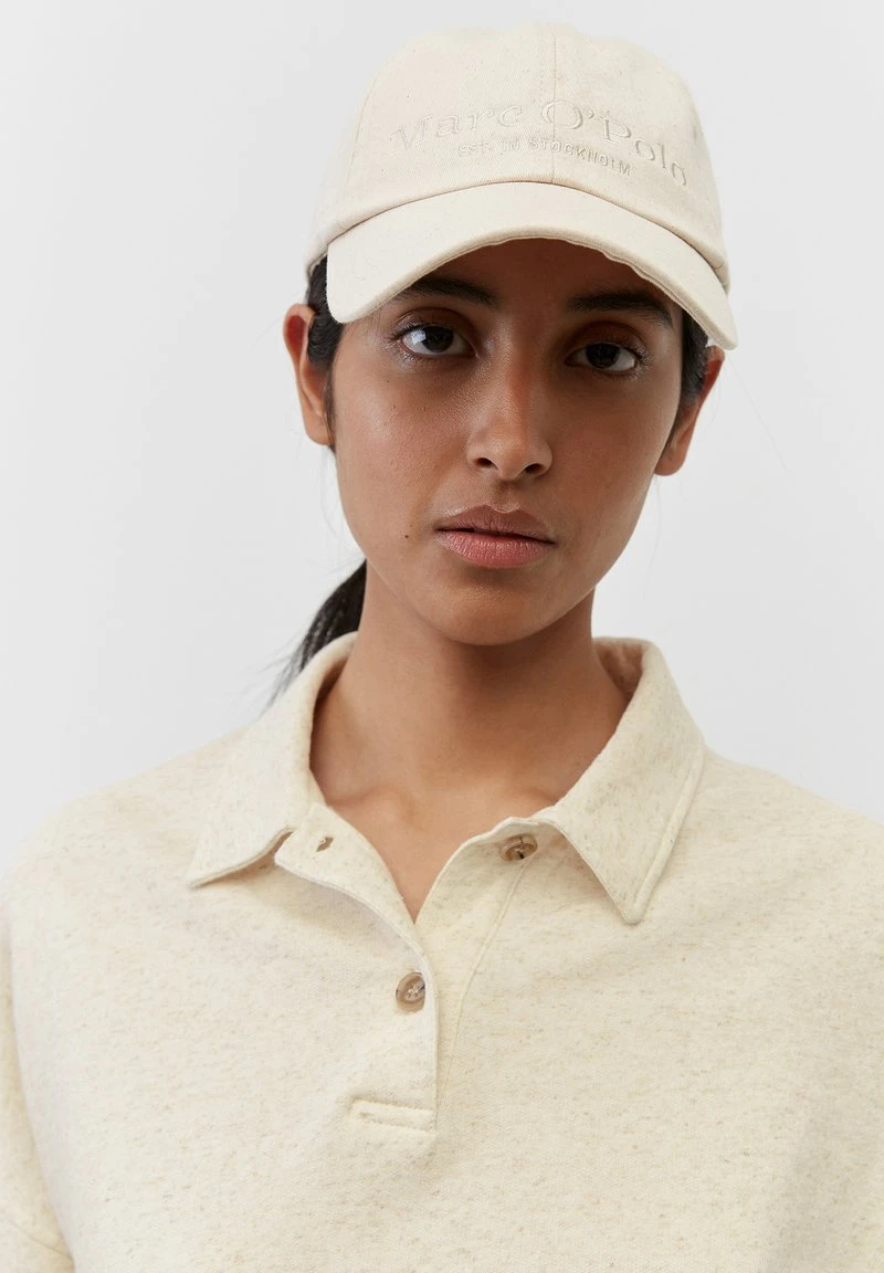 Marc O'Polo Sweatshirt - White Cotton 4 Marc O'Polo Sweatshirt - White Cotton – Bild 4