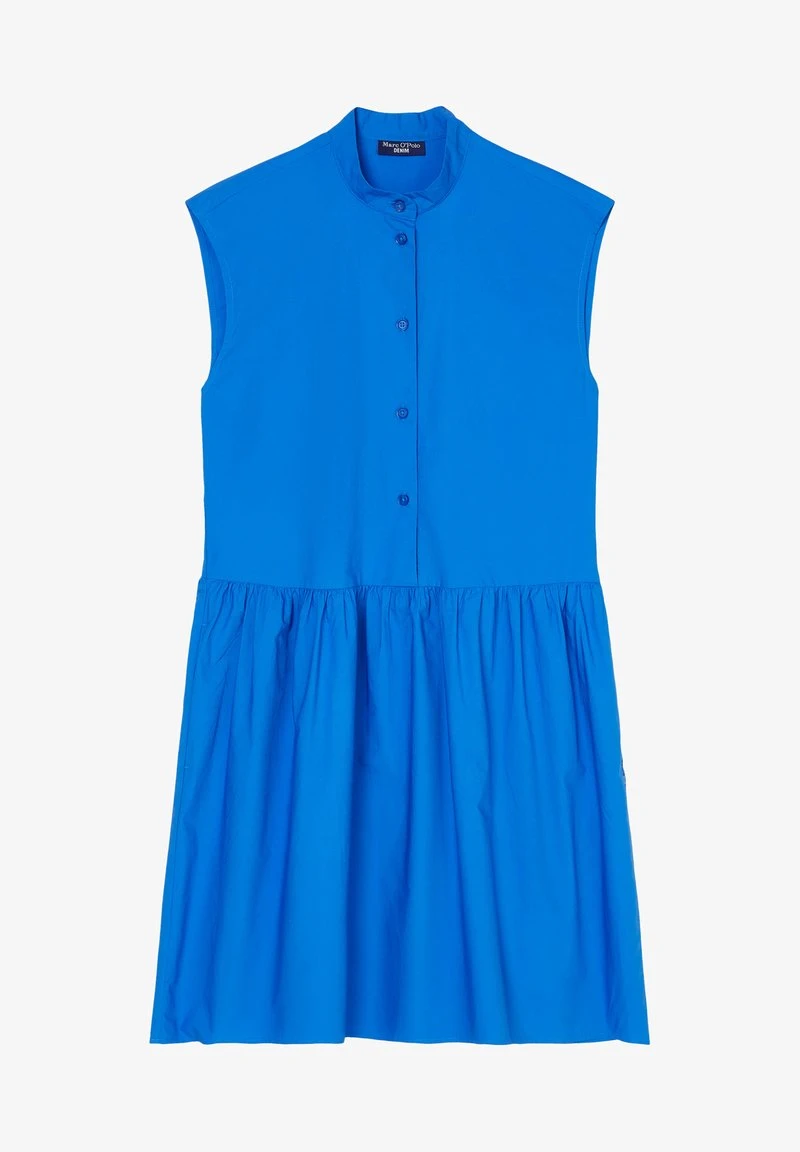Marc O'Polo DENIM ÄRMELOSES VOLANT- AUS BIO - Blusenkleid - Mediterranean Blue 6 Marc O'Polo DENIM ÄRMELOSES VOLANT- AUS BIO - Blusenkleid - Mediterranean Blue – Bild 6