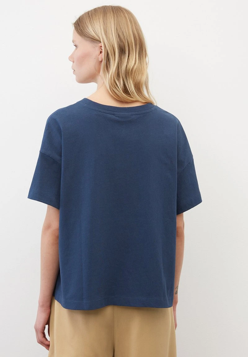 Marc O'Polo DENIM SHORTSLEEVE - T-Shirt Basic - Inky Night 2 Marc O'Polo DENIM SHORTSLEEVE - T-Shirt Basic - Inky Night – Bild 2