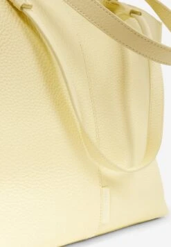 Marc O'Polo SHOPPER AUS GENARBTEM - Shopping Bag - Pale Sunflower -Mode Familie 93b6c74b97dd450d8c4c5b7d433a7b1d