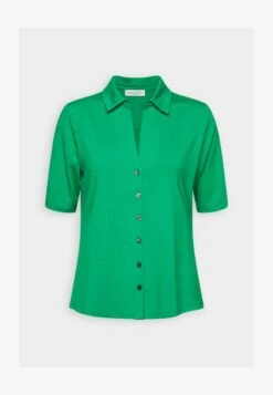 Marc O'Polo BLOUSE SHORT SLEEVE CLASSIC FIT - Hemdbluse - Off White -Mode Familie 96e865e96ef54c98b8b5f475919d67c8