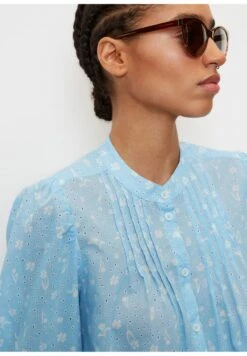 Marc O'Polo DENIM LANGARM REGULAR VOILE - Hemdbluse - Multi Sea Holly -Mode Familie 9798b0bbe49248cdb139bbbc0d33556c