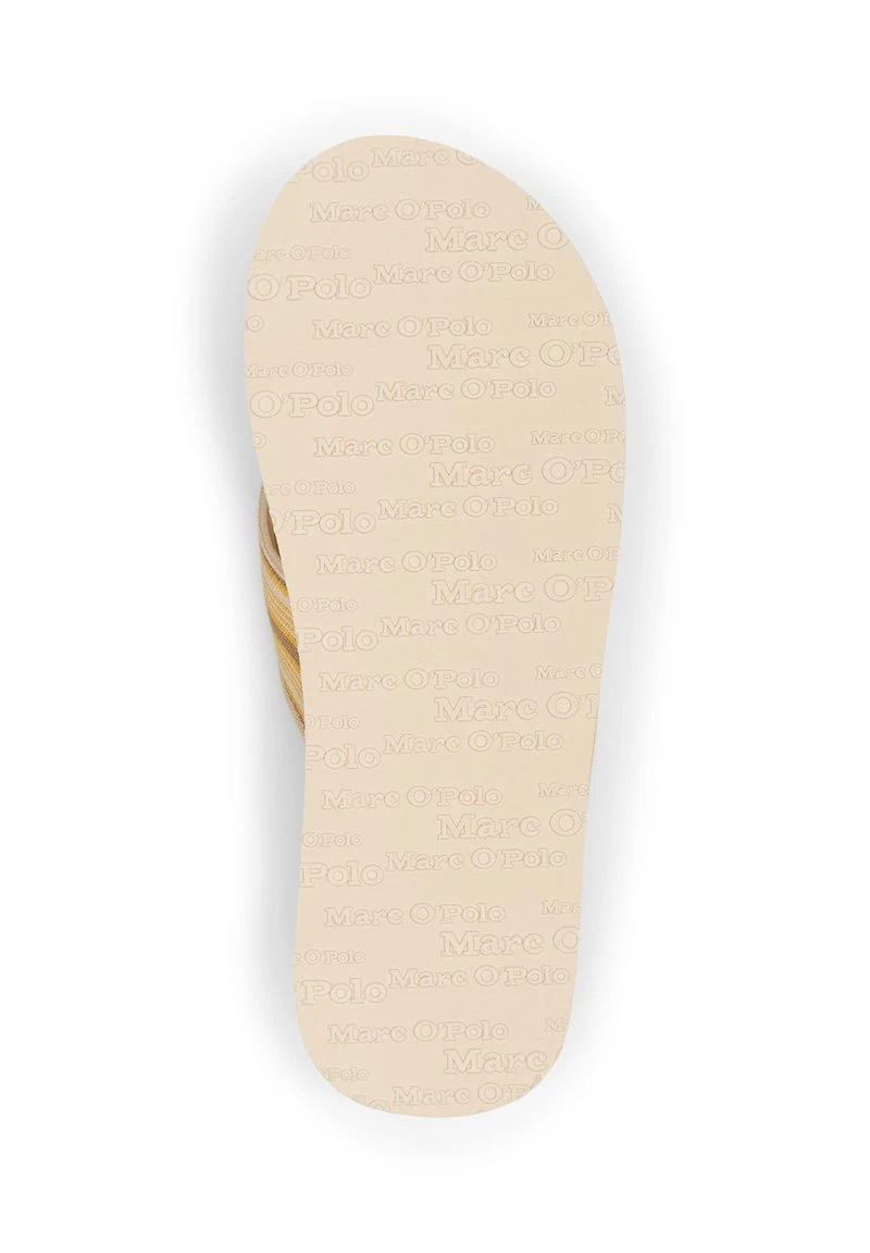 Marc O'Polo PLATEAU MIT STREIFEN - Zehentrenner - Morning Sun 5 Marc O'Polo PLATEAU MIT STREIFEN - Zehentrenner - Morning Sun – Bild 5